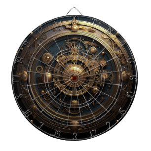 Steampunk Celestial Dartboard Dartbord