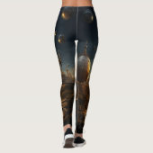 Steampunk Celestial Leggings (Achterkant)