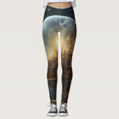 Steampunk Celestial Leggings (Voorkant)