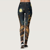 Steampunk Celestial Leggings (Achterkant)