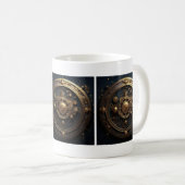 Steampunk Celestial Mok (Voorkant rechts)
