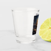 Steampunk Celestial Shot Glass Glas (Links)