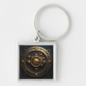 Steampunk Celestial Sleutelhanger (Voorkant)