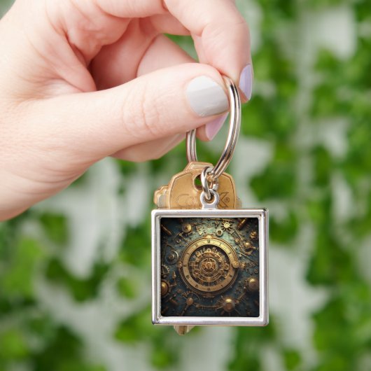 Steampunk Celestial Sleutelhanger (Hand)
