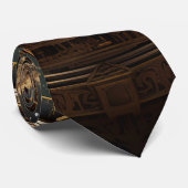 Steampunk Celestial Stropdas (Opgerold)