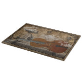 Steampunk Cello Snijplank (Hoek)