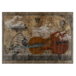 Steampunk Cello Snijplank
