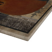 Steampunk Cello Snijplank (Hoek)