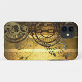Steampunk Chains en Florals Case-Mate iPhone Case (Achterkant (horizontaal))