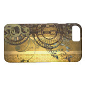 Steampunk Chains en Florals Case-Mate iPhone Case (Achterkant (Horizontaal))