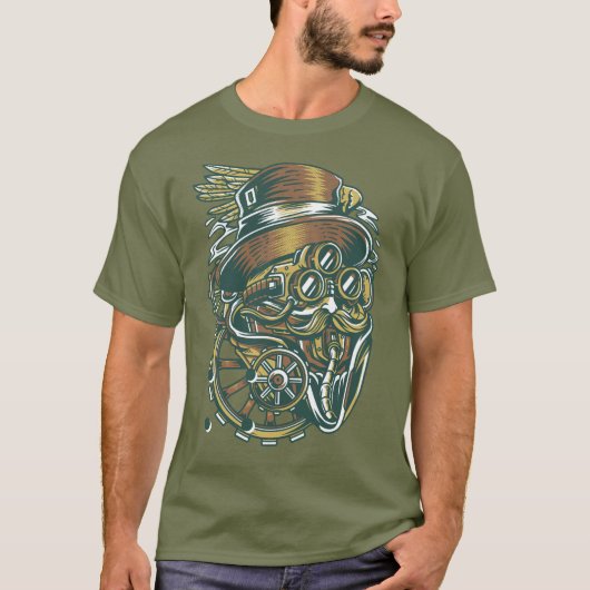 Steampunk Charlie T-shirt (Voorkant)