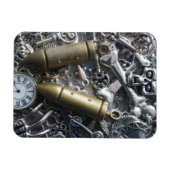 Steampunk charms magneet (Horizontaal)