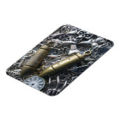 Steampunk charms magneet (Linkerzijde)