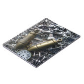 Steampunk charms notitieboek (Linkerzijde)