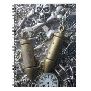 Steampunk charms notitieboek