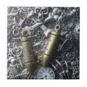 Steampunk charms tegeltje (Voorkant)