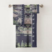 Steampunk&Chic Decay Font Bad Handdoek (Insitu)