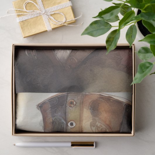 Steampunk Chihuahua 2 Decoupage Papier (Geschenk)