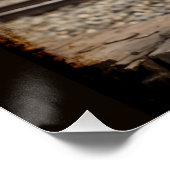 Steampunk Chihuahua en trein Perfect Poster (Hoek)