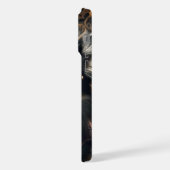 Steampunk Chihuahua Grappige langharige chi iPhone Hoesje (Linkerkant)