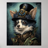 STEAMPUNK CHIHUAHUA POSTER (Voorkant)