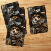 Steampunk Chihuahua speelkaarten