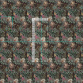steampunk chintz cacao stof (Delen)