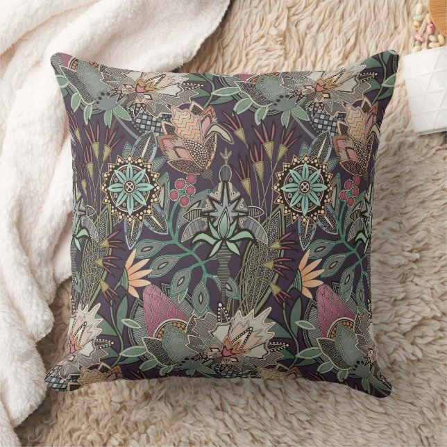 steampunk chintz druif kussen (Deken)