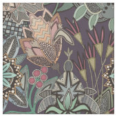 steampunk chintz druif stof (Close Up)