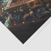 Steampunk Chipmunk Mechanische Droom Decoupage Tissuepapier (Detail)