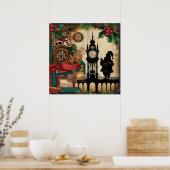 Steampunk Christmas Poster (Keuken)