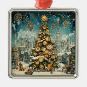 Steampunk Christmas Tree Ornament (Voorkant)