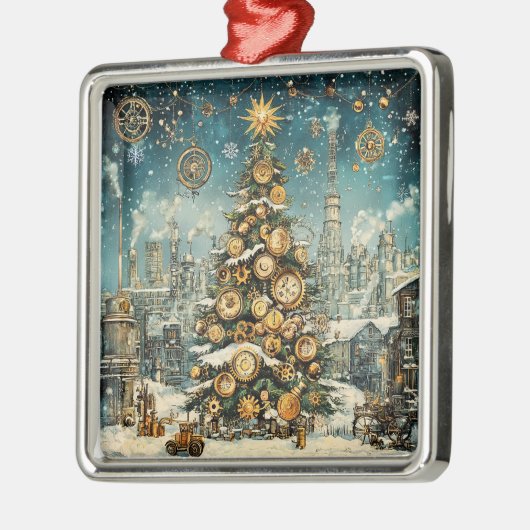 Steampunk Christmas Tree Ornament (Links)