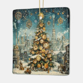 Steampunk Christmas Tree Ornament (Links)