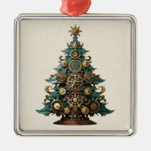 Steampunk Christmas Tree Ornament
