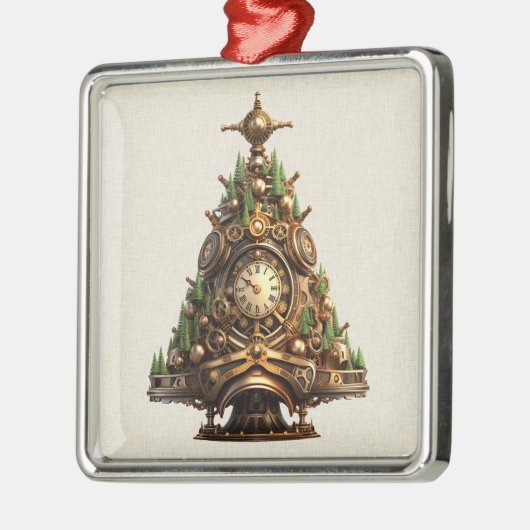 Steampunk Christmas Tree Ornament (Links)