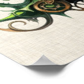 Steampunk Christmas Tree Poster (Hoek)