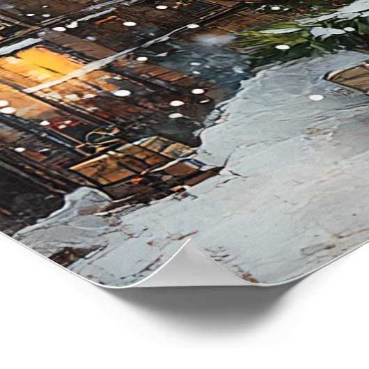 Steampunk Christmas Tree Poster (Hoek)