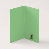 Steampunk Christmas Trees Kaart (Binnen)