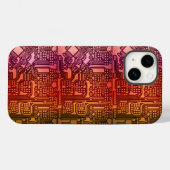 Steampunk Circuit Board Case-Mate iPhone Case (Achterkant (horizontaal))