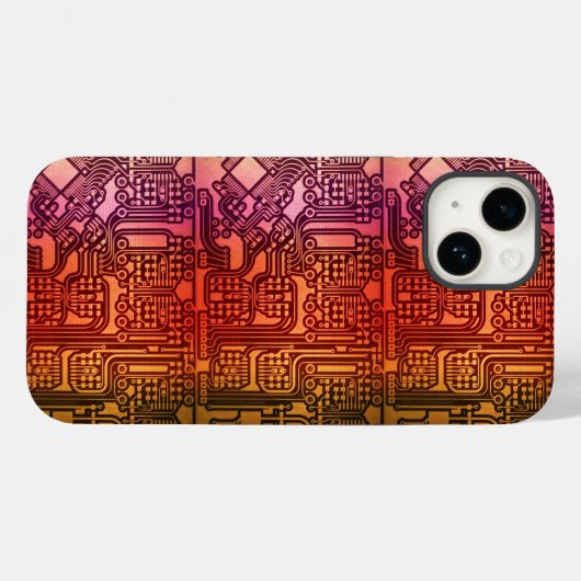 Steampunk Circuit Board Case-Mate iPhone Case (Achterkant (horizontaal))