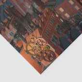 Steampunk City bouwt 20x30 loskoppeling Tissuepapier (Detail)