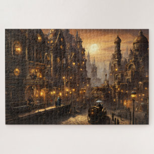 Steampunk City Fantasy Legpuzzel