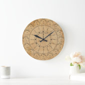  Steampunk City Postmarks World Wall Clock Grote Klok (Huis)