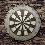 Steampunk Classic Dartbord<br><div class="desc">Oude geoxideerde metalen textuur printplaat.</div>