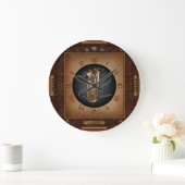 Steampunk Clock~Doublophone~Double Bell Euphonium~ Grote Klok (Huis)