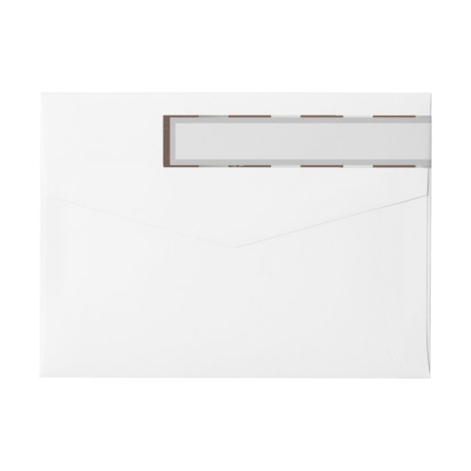 Steampunk Clock- en Turquoise-Rozen op gestreept (Achterkant)