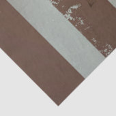 Steampunk Clock- en Turquoise-Rozen op gestreept Tissuepapier (Detail)