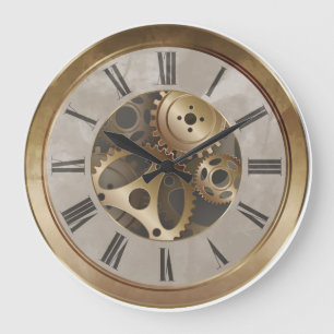 Steampunk Clock Grote Klok