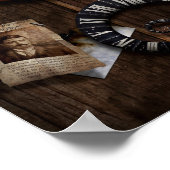 Steampunk - Clock - Machine Poster (Hoek)